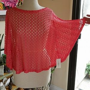 SUMMER CORAL COVER Up NWT